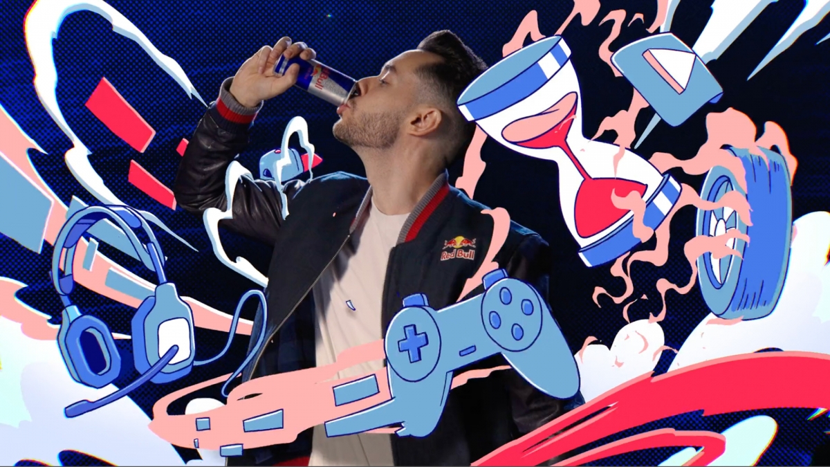 the gref & red bull ^commercial
